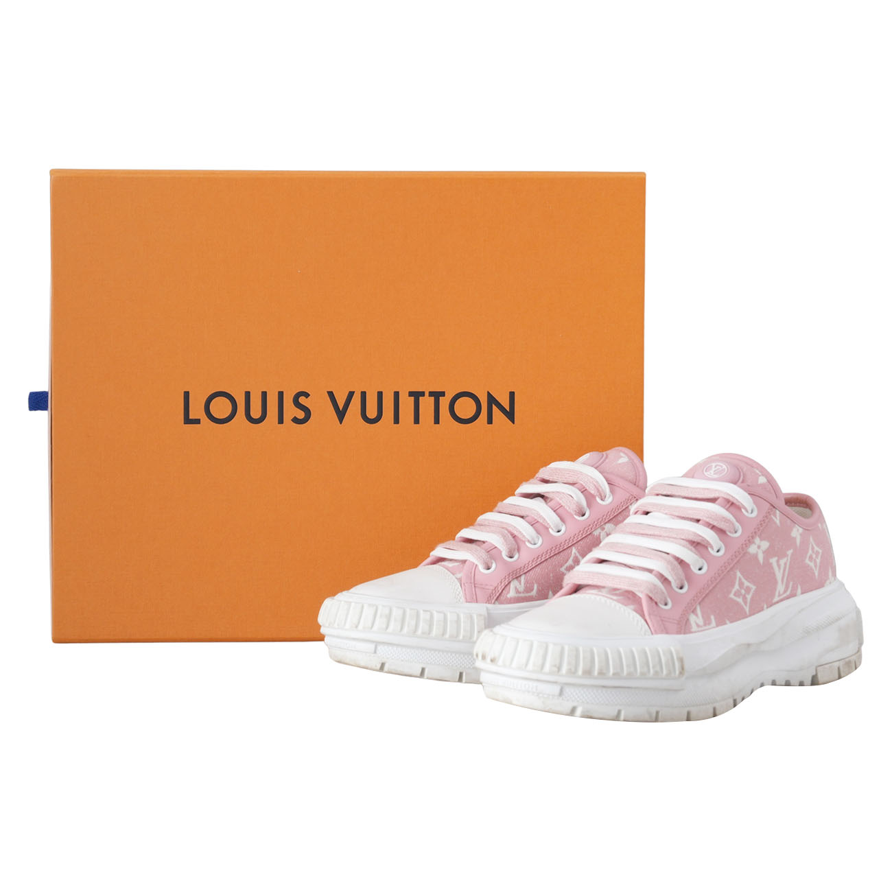 LOUIS VUITTON(USED)루이비통 1A9S0L 스쿼드 스니커즈#37.5